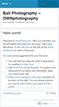 Mobile Screenshot of ownphoto.wordpress.com