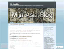 Tablet Screenshot of mijnasia.wordpress.com