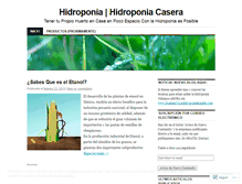 Tablet Screenshot of hidroponia7.wordpress.com