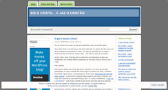 Desktop Screenshot of eisocristo.wordpress.com
