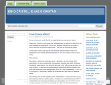 Tablet Screenshot of eisocristo.wordpress.com