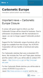 Mobile Screenshot of carbonetic.wordpress.com