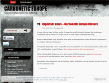 Tablet Screenshot of carbonetic.wordpress.com