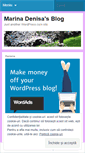 Mobile Screenshot of marinadenisa.wordpress.com