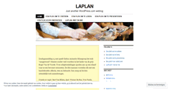 Desktop Screenshot of laplan.wordpress.com