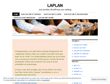 Tablet Screenshot of laplan.wordpress.com