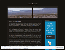 Tablet Screenshot of carriemervine.wordpress.com