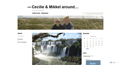 Desktop Screenshot of ceciliemikkel.wordpress.com