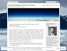 Tablet Screenshot of felisep.wordpress.com