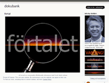 Tablet Screenshot of dokubank.wordpress.com