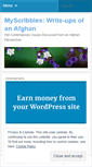 Mobile Screenshot of myscribbles.wordpress.com