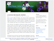 Tablet Screenshot of myscribbles.wordpress.com