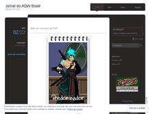 Tablet Screenshot of jornalaqwbrasil.wordpress.com