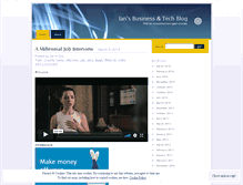 Tablet Screenshot of iansarn.wordpress.com