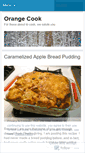 Mobile Screenshot of orangecook.wordpress.com