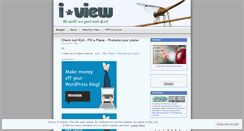 Desktop Screenshot of eyeview.wordpress.com