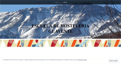 Desktop Screenshot of guayentescuelahosteleria.wordpress.com