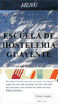 Mobile Screenshot of guayentescuelahosteleria.wordpress.com