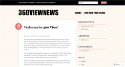 Desktop Screenshot of 360viewnews.wordpress.com