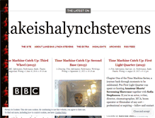 Tablet Screenshot of lakeishalynchstevens.wordpress.com