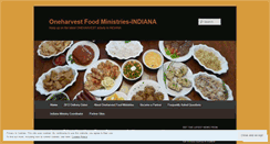 Desktop Screenshot of indianaoneharvest.wordpress.com