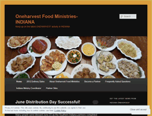 Tablet Screenshot of indianaoneharvest.wordpress.com