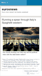 Mobile Screenshot of eurosnews.wordpress.com