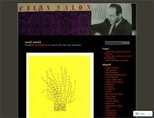 Tablet Screenshot of celansalon.wordpress.com