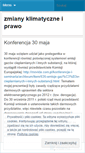 Mobile Screenshot of prawoklimatyczne.wordpress.com