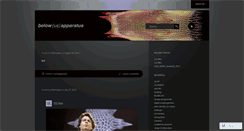 Desktop Screenshot of belowusapparatus.wordpress.com