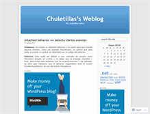 Tablet Screenshot of chuletillas.wordpress.com