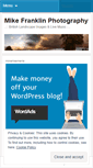 Mobile Screenshot of mikefranklinphotography.wordpress.com