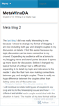 Mobile Screenshot of metawinada.wordpress.com