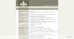 Desktop Screenshot of mmcdevitt.wordpress.com
