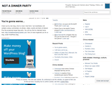 Tablet Screenshot of notadinnerparty.wordpress.com