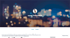 Desktop Screenshot of newsindonesia.wordpress.com