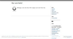 Desktop Screenshot of hyrsomhelst.wordpress.com