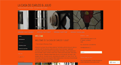 Desktop Screenshot of carlosyjulio.wordpress.com