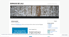 Desktop Screenshot of lalicasillas.wordpress.com