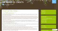 Desktop Screenshot of bezerkcorsets.wordpress.com