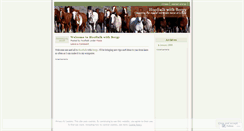 Desktop Screenshot of hooftalk.wordpress.com