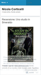 Mobile Screenshot of nicolacorticelli.wordpress.com