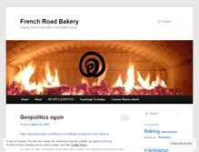 Tablet Screenshot of frenchroadbakery.wordpress.com