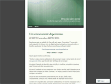 Tablet Screenshot of deusnaosabeoperar.wordpress.com