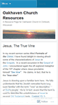 Mobile Screenshot of oakhavenchurch.wordpress.com