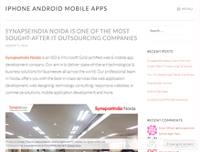 Tablet Screenshot of iphoneandroidmobileapps.wordpress.com