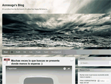 Tablet Screenshot of annieaga.wordpress.com