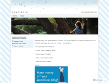 Tablet Screenshot of copilaria.wordpress.com