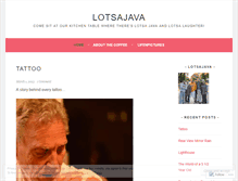 Tablet Screenshot of lotsajava.wordpress.com