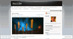 Desktop Screenshot of olivers14.wordpress.com